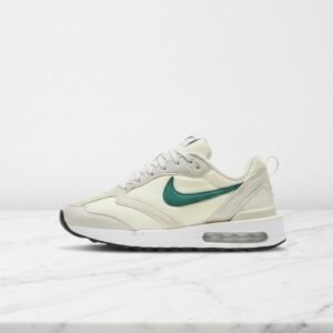 Buty Nike Air Max Dawn na co dzień, wygodne sneakersy unisex w kolorze kremowo zielonym, lekka siatkowa cholewka FD9916-131