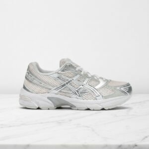 Sneakersy ASICS GEL-1130 dla niego i dla niej, wygodne na co dzień, różowo srebrne, siatka i syntetyk, 1203A609-700