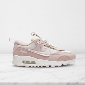 Buty Nike Air Max 90 Futura Barely Rose dla kobiet, wygodne sneakersy na co dzień, różowo-białe, poduszki powietrzne Max Air, DM9922-104