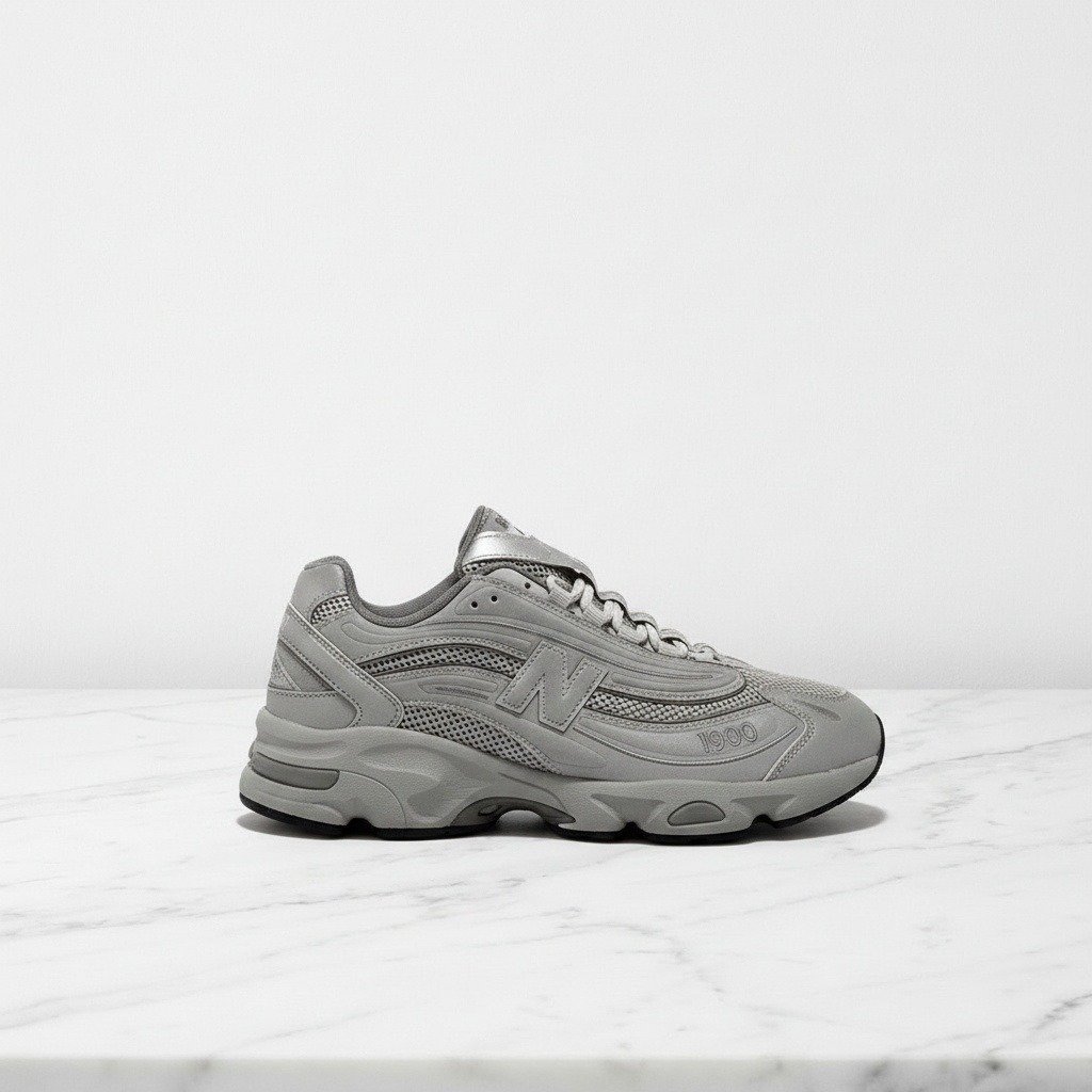 Buty New Balance 1000 Silver Reflective na co dzień, unisex, szaro-srebrne, wygodna amortyzacja, odblaskowe wstawki M1000TE