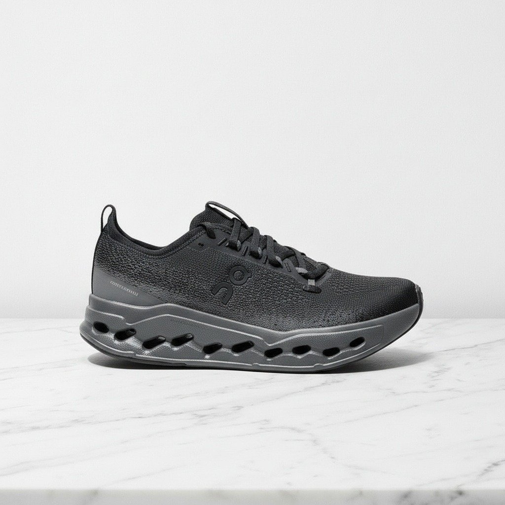 Wygodne buty ON Cloudsurfer Max, kolor czarny szary, na co dzień, oddychająca siatka, unisex 3MF30430106