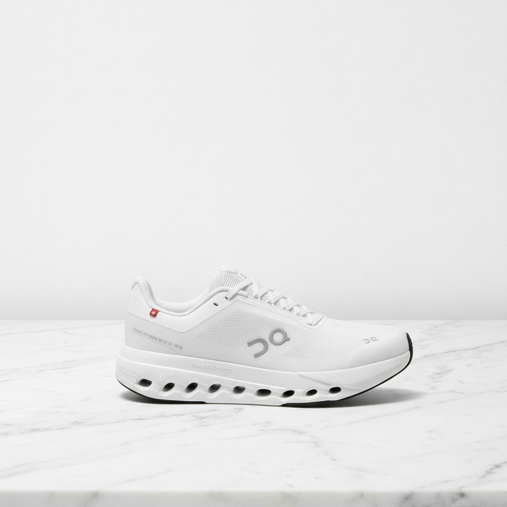 Buty do biegania On Cloudsurfer Next, białe, unisex, lekkie i wygodne na co dzień, oddychająca cholewka, 3WE30051200