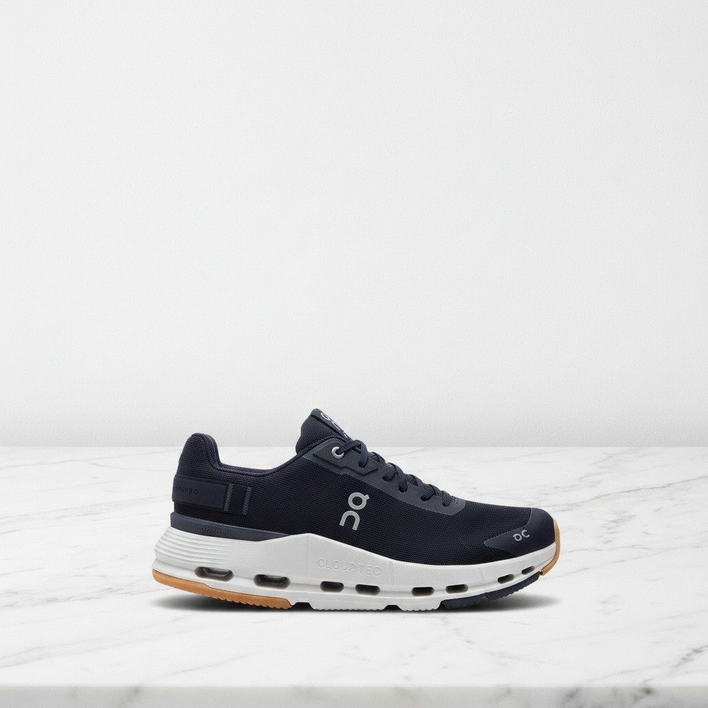 Wygodne sneakersy ON Cloudnova Form 2 dla niego i dla niej, czarno-białe, na co dzień, tekstyl i syntetyk, 3ME30151430