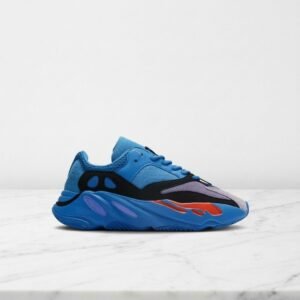 Niebieskie sneakersy Adidas Yeezy Boost 700 Hi-Res Blue