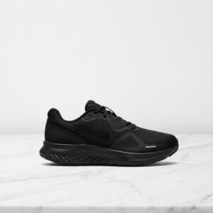 Buty do biegania Nike Structure 26 dla mężczyzn, czarno-szare, wygodna amortyzacja ReactX na cały dzień, HJ1102-001