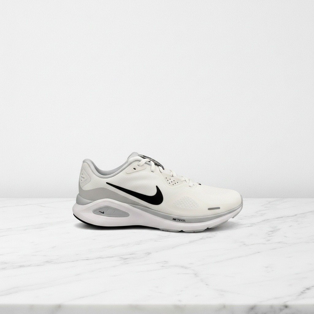 Nike Structure 26, buty na co dzień dla ciebie, biało-szare, wygodne i stabilne, unisex, HJ1102-100