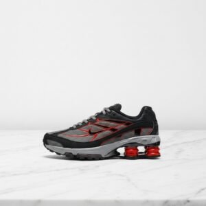 Buty na co dzień, Nike Shox Ride 2 dla niego, miękka amortyzacja w pięcie, sneakersy męskie czarno szare IO4296-003