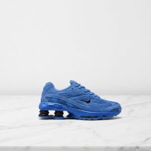 Nike Shox Ride 2 na co dzień, niebieskie sneakersy męskie, wygodna amortyzacja Shox i Max Air, Sapphire Black, IO4296-500