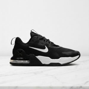 Nike Air Max Alpha 5 Black White, wygodne buty treningowe na co dzień i na siłownię, oddychająca siatka, DM0829-001