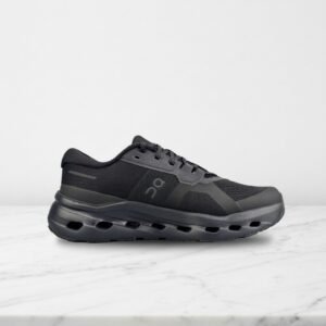 On Cloudrunner 3 Black Black, wygodne buty do biegania na co dzień, unisex, siatkowa cholewka, 3MG10071043