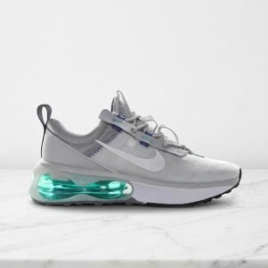 Nike Air Max 2021 dla ciebie na co dzień, wygodne sneakersy unisex, szaro biały kolor, siatka i syntetyk DA1925-003