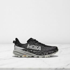 Cześć, poznaj Hoka Speedgoat 6 Black Stardust, wygodne sneakersy męskie na co dzień i w trasie, czarno szare, 1147791-BKSTR