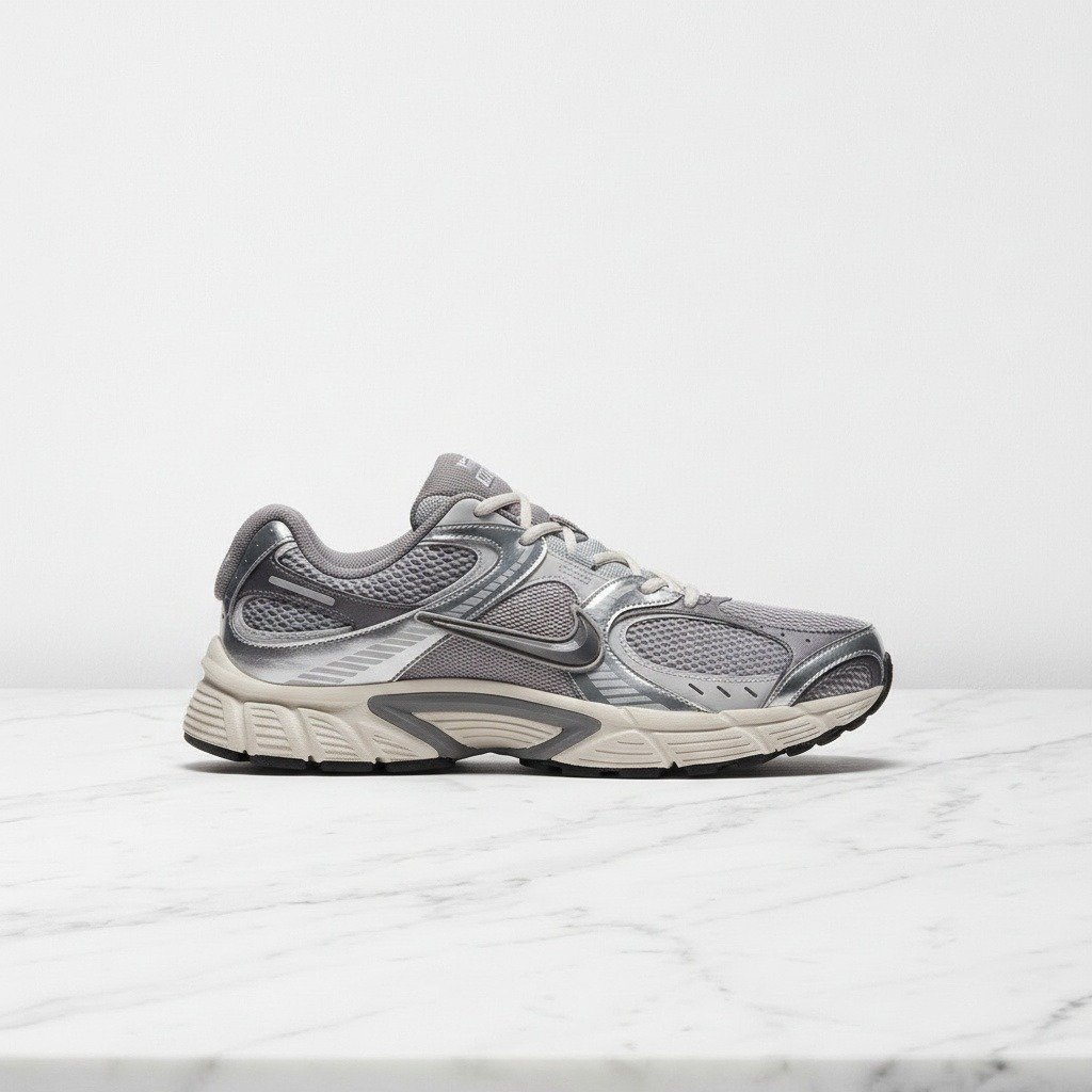 Nike V5 RNR dla Ciebie, wygodne sneakersy unisex w szarościach Cement Grey, na co dzień, lekka pianka, HJ5228-003