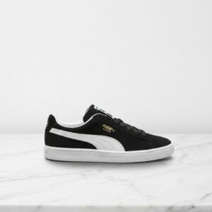 Buty Puma Suede Classic Low Black White na co dzień, unisex, wygodny zamsz, gumowa podeszwa, pasują do wielu stylizacji 352634-03