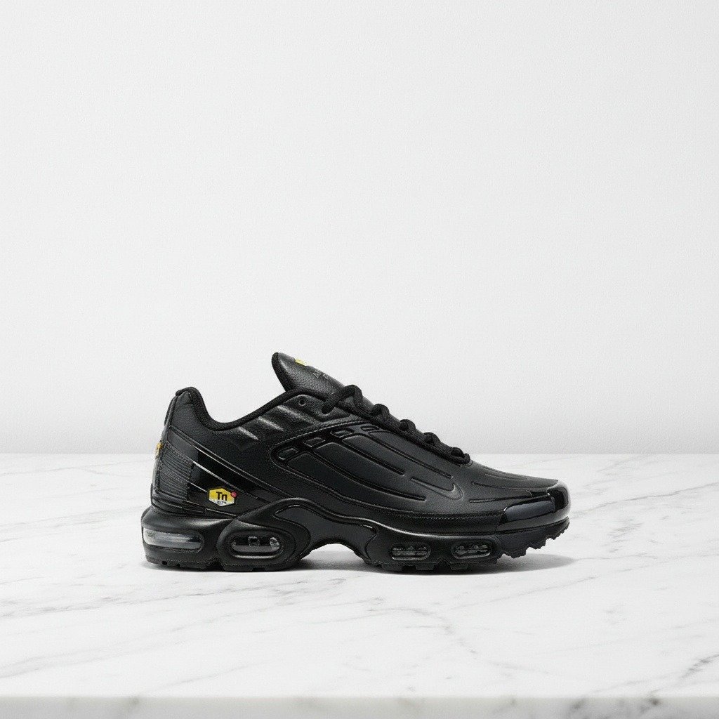 Buty Nike Air Max Plus III LTR dla niego, czarno-szare, wygodna amortyzacja Tuned Air na cały dzień, CK6716-001