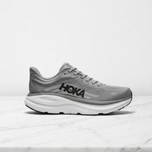 Hoka Bondi 9 na co dzień, szare sneakersy unisex, wygodna amortyzacja, Galactic Grey Stellar Grey 1162011-GCTC