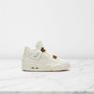 Buty Air Jordan 4 Retro Metallic Gold na co dzień