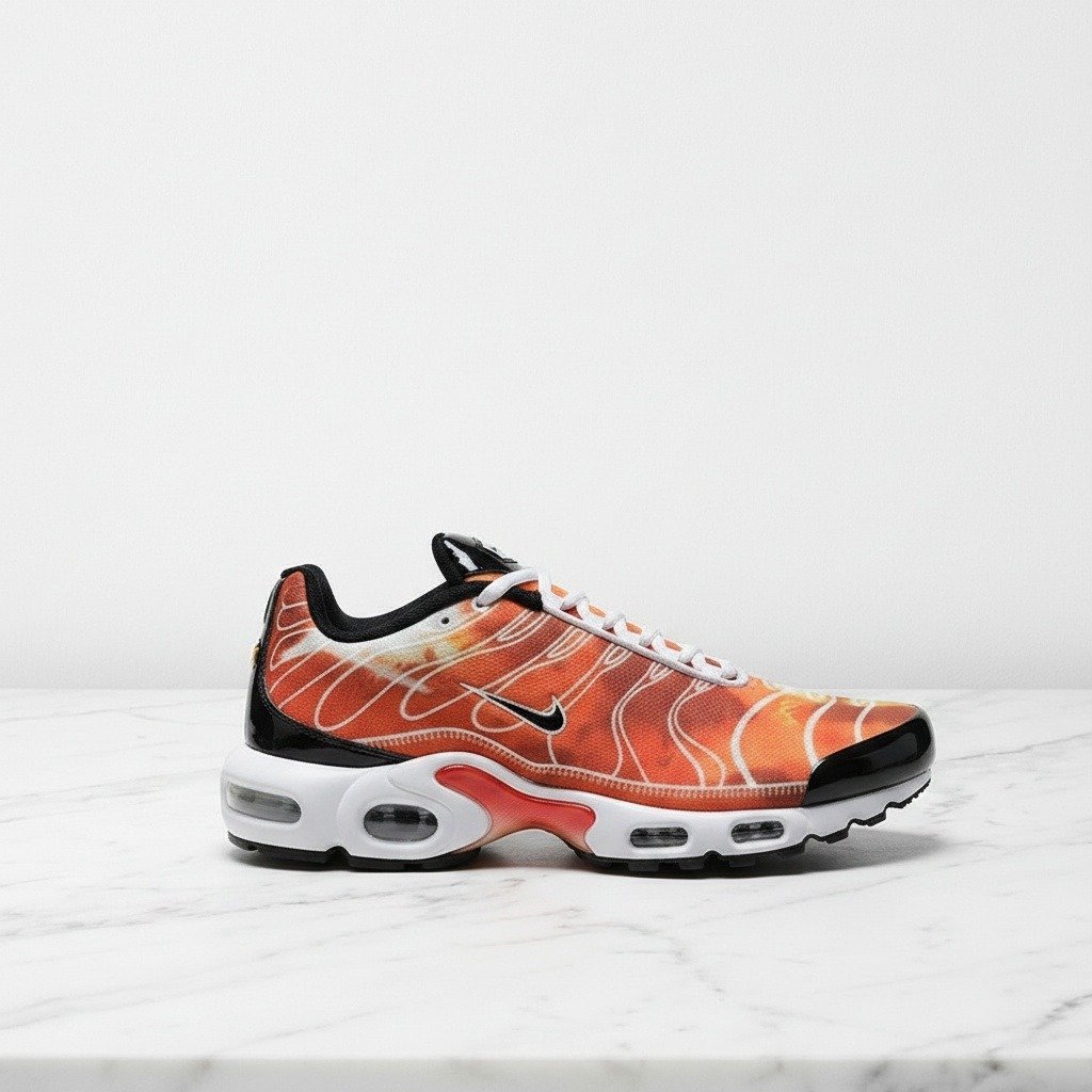 Sneakersy męskie Nike Air Max Plus OG pomarańczowy, czarny DZ3531-600