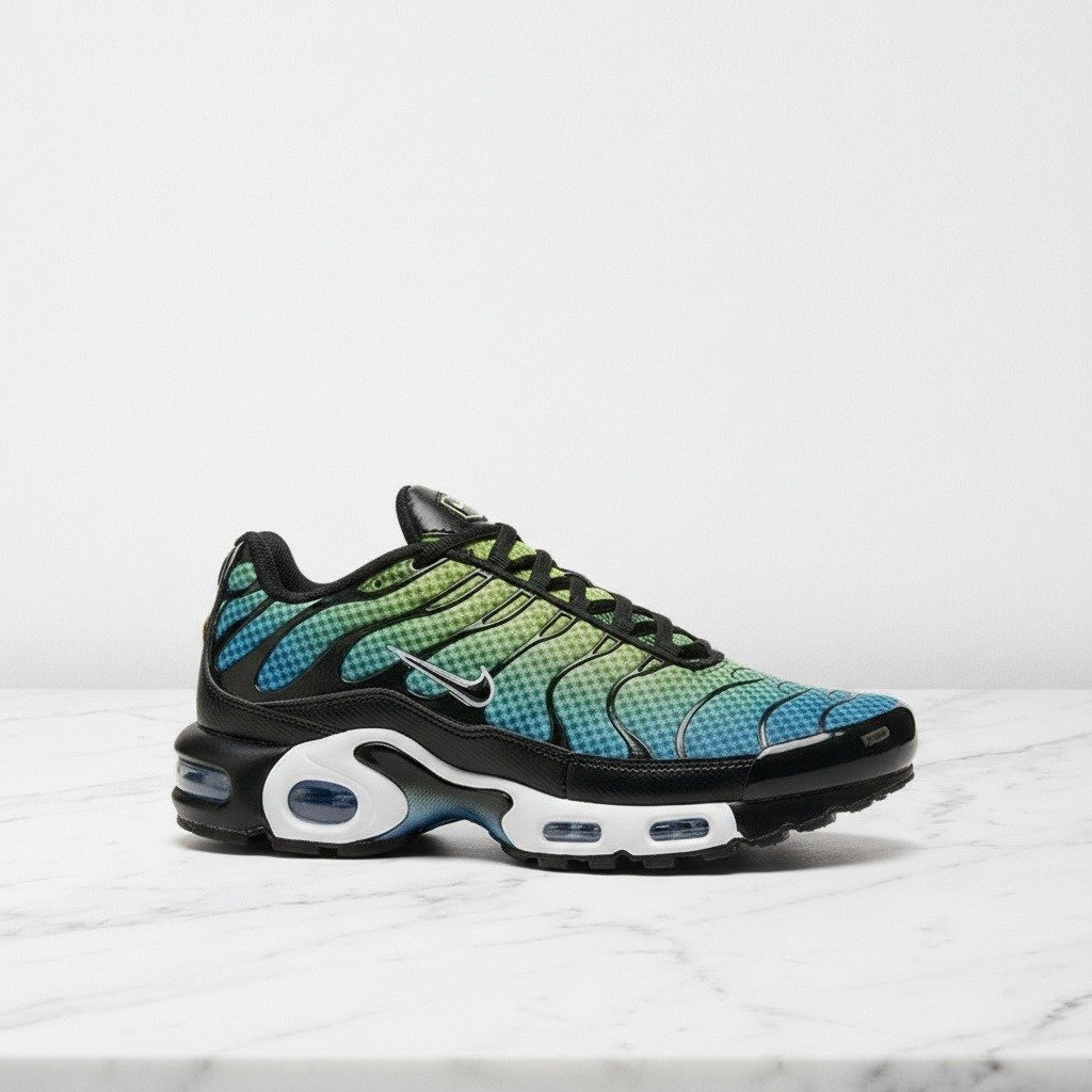 Buty Nike Air Max Plus Racer Blue Volt, wygodne na co dzień, unisex, tekstyl i syntetyk FZ4628-001