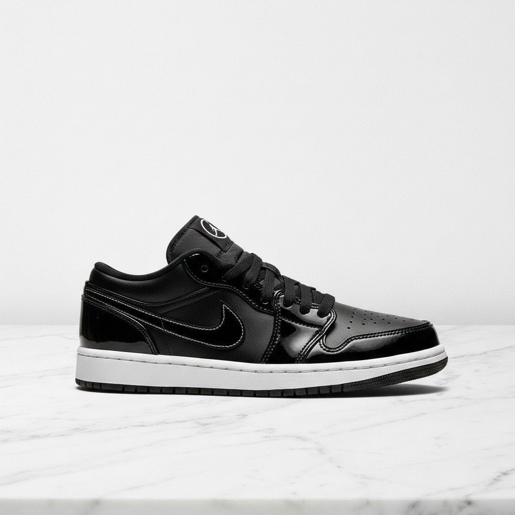 Buty sportowe Air Jordan 1 Low SE All-Star 2021, czarne, wygodne na co dzień, unisex, DD1650-001