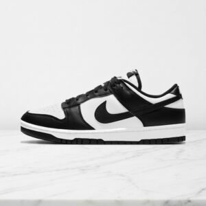 Nike Dunk Low Panda na co dzień, czarno-białe sneakersy unisex, wygodne na cały dzień, DD1391-100