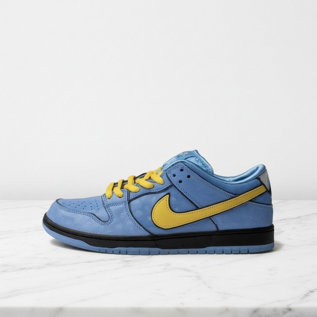 Buty Nike Dunk Low Pro dla Ciebie, codzienne sneakersy unisex, niebiesko-żółte, wygodna amortyzacja na cały dzień, FZ8320-400
