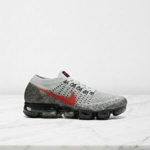 Sneakersy unisex Nike Air VaporMax szary, czerwony 849558-020