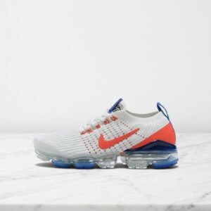 Nike Air VaporMax Flyknit 3 na co dzień, wygodne sneakersy unisex, biało czerwone, pasują do wielu stylizacji CZ7994-100
