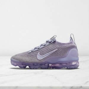 Buty Nike Air VaporMax 2021 Flyknit na co dzień, unisex, fioletowo-szare, wygodne na cały dzień DC9454-501