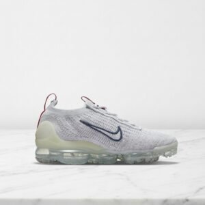 Nike Air VaporMax 2021 biało-szare, wygodne sneakersy unisex na co dzień, miękki Flyknit, pasują do wielu stylizacji, DH4090-002