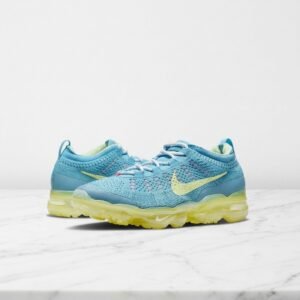 Nike Air VaporMax 2023 Flyknit, wygodne sneakersy unisex na codzień, błękitno żółte DV1678-400