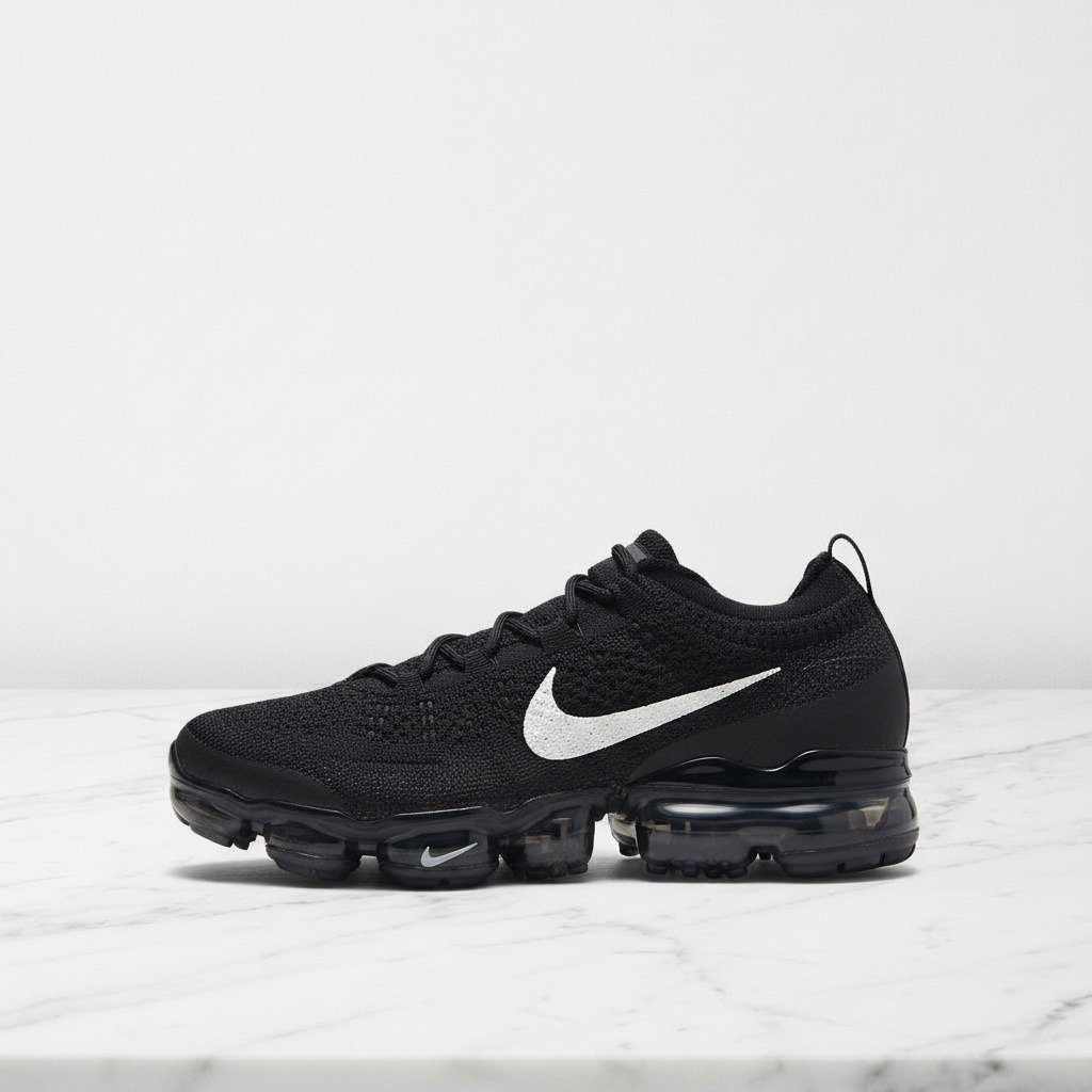 Nike Air VaporMax 2023 Flyknit na co dzień, czarno-biały, unisex, wygodne i lekkie na cały dzień DV6840-002