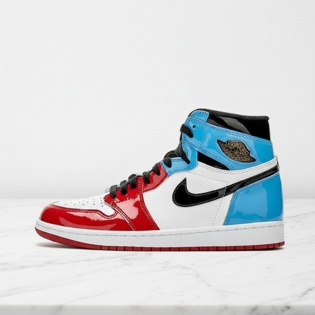 Buty Air Jordan 1 High OG Fearless White, unisex, wygodne na co dzień, skórzana cholewka CK5666-100