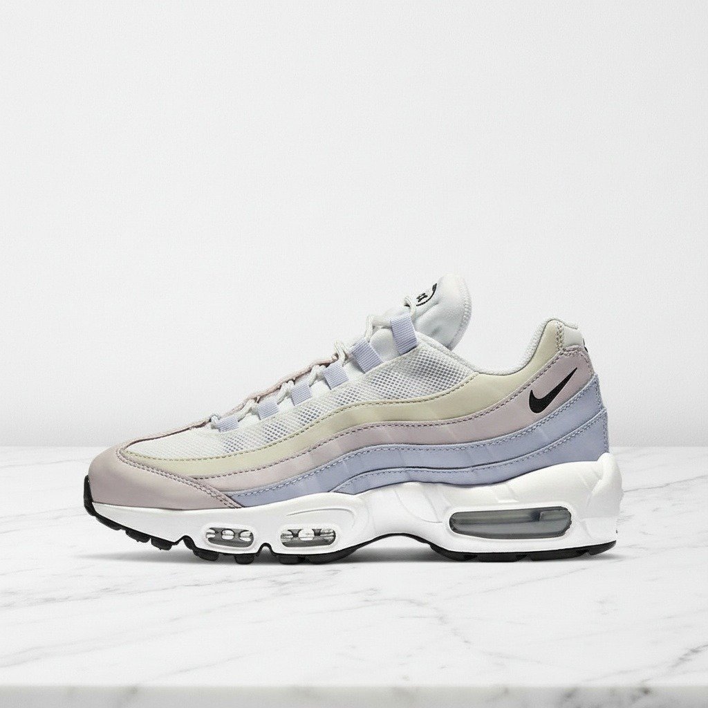 Buty Nike Air Max 95 Ghost dla kobiet, na co dzień wygodne i stylowe, beżowy wielokolorowy, idealne do wielu stylizacji, CZ5659-001