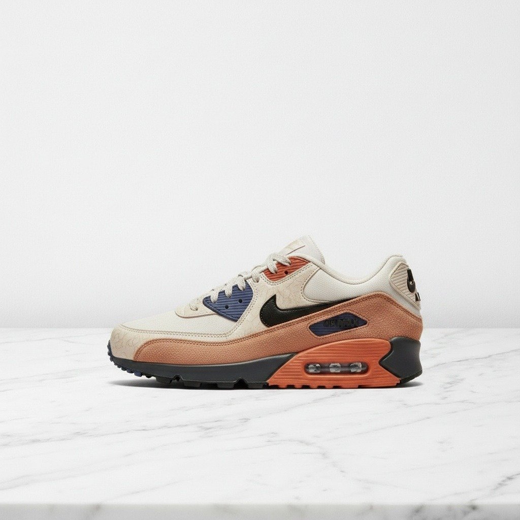 Buty Nike Air Max 90 NRG Desert Sand na co dzień, unisex, wygodna amortyzacja Max Air, piaskowy, CI5646-001