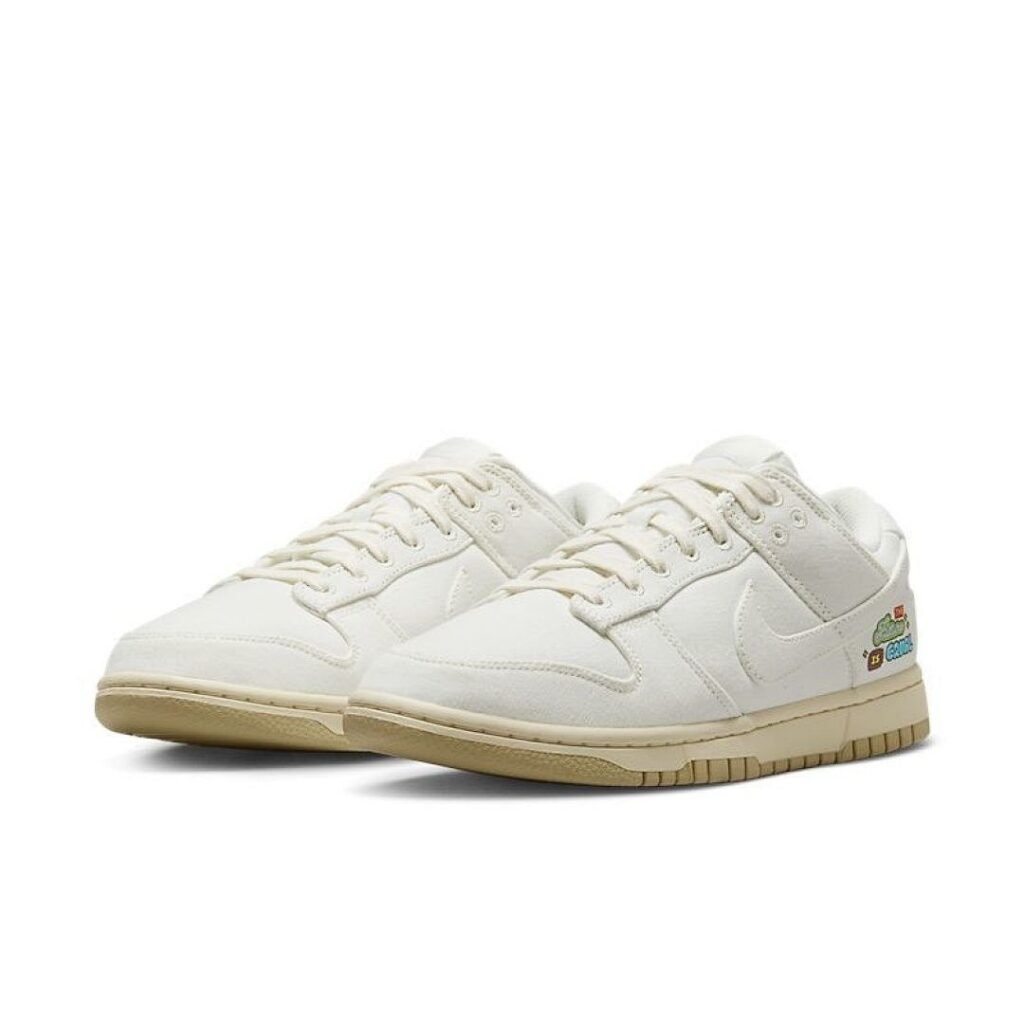 Buty sneakersy Nike Dunk Low The Future is Equal, damskie, biało-beżowe, na co dzień, wygodne retro, FD0868-133